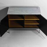 Meuble d'appoint exécutif à 2 portes par Florence Knoll, années 1970