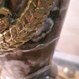 Lamp marble empire, napoleon