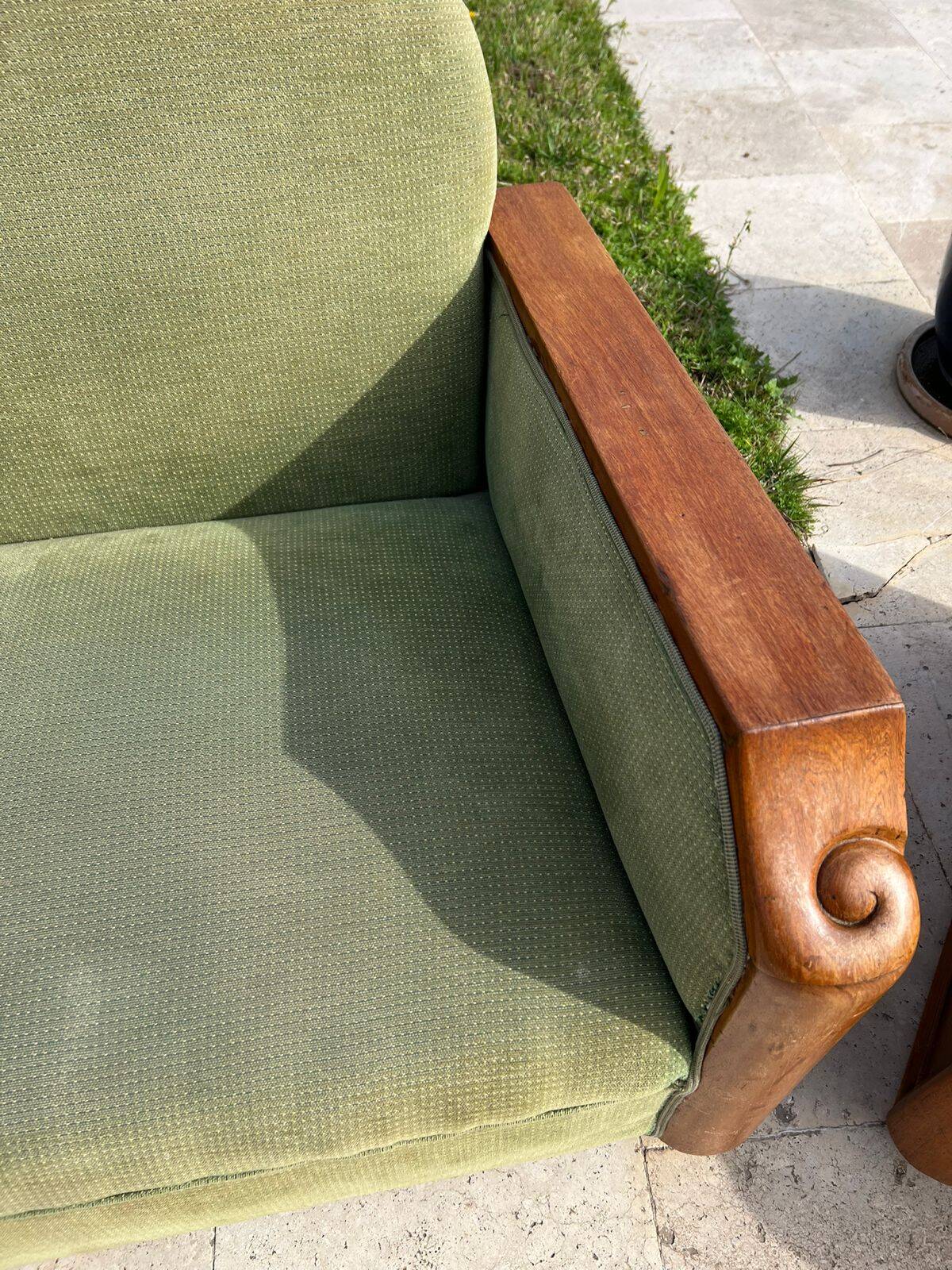 Art Deco sofa and armchairs