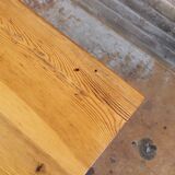 Vintage Scandinavian coffee table from the 1970s, made of pinewood, minimal