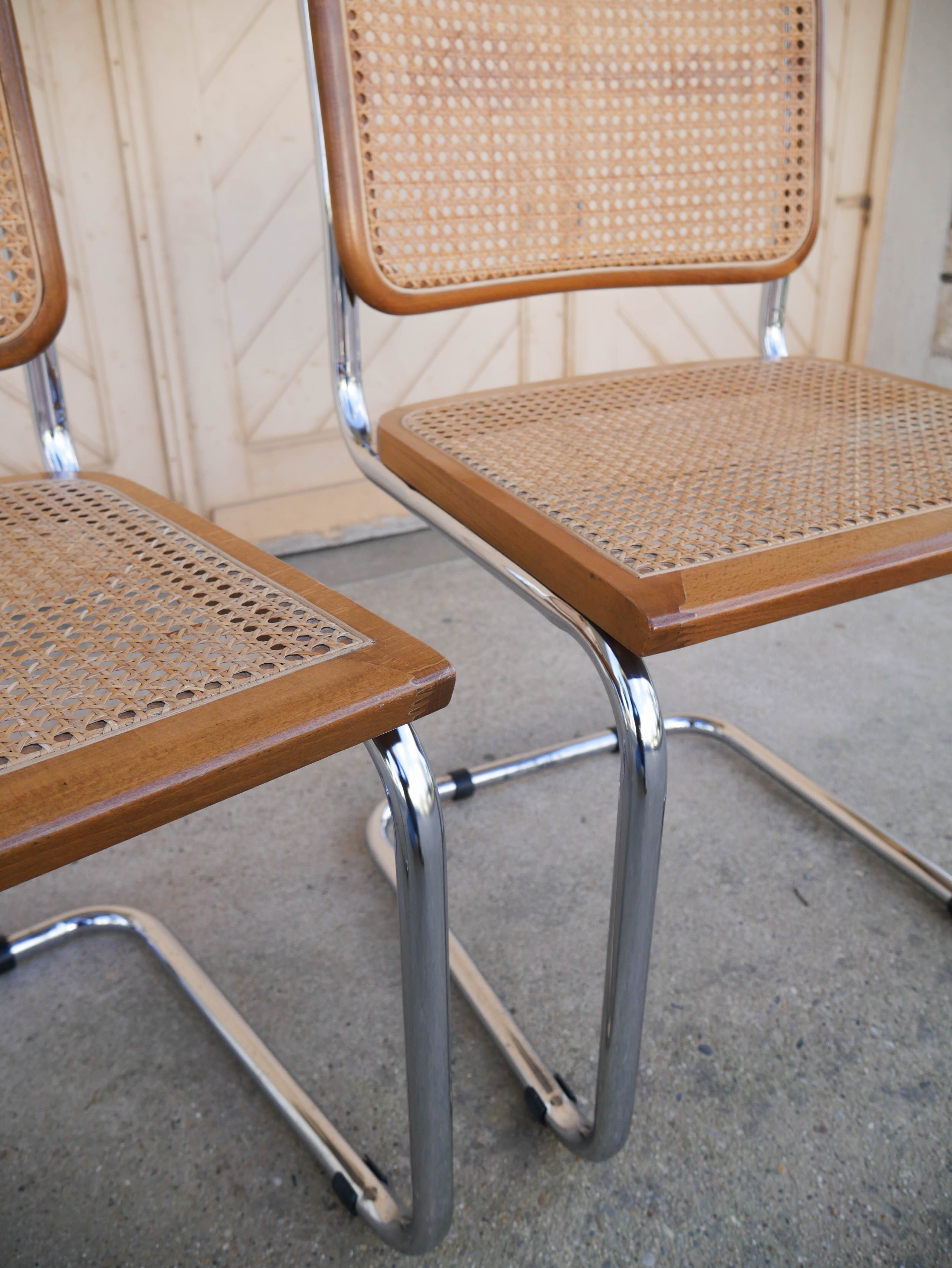 Marcel Breuer B32 chairs