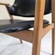 Mid-Century Danish Teak and Leather Armchair by Erik Kirkegaard for Glostrup, 1960s