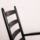 Danish Rocking Chair in lacquered wood and fabric model 218, Thomas Harlev 1960.