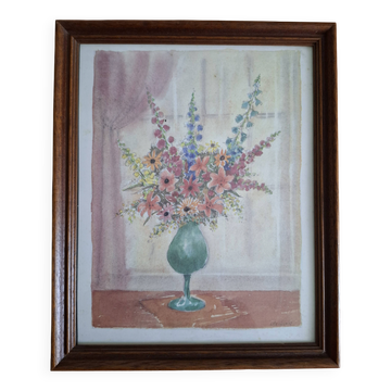 Original watercolour by Steinlen