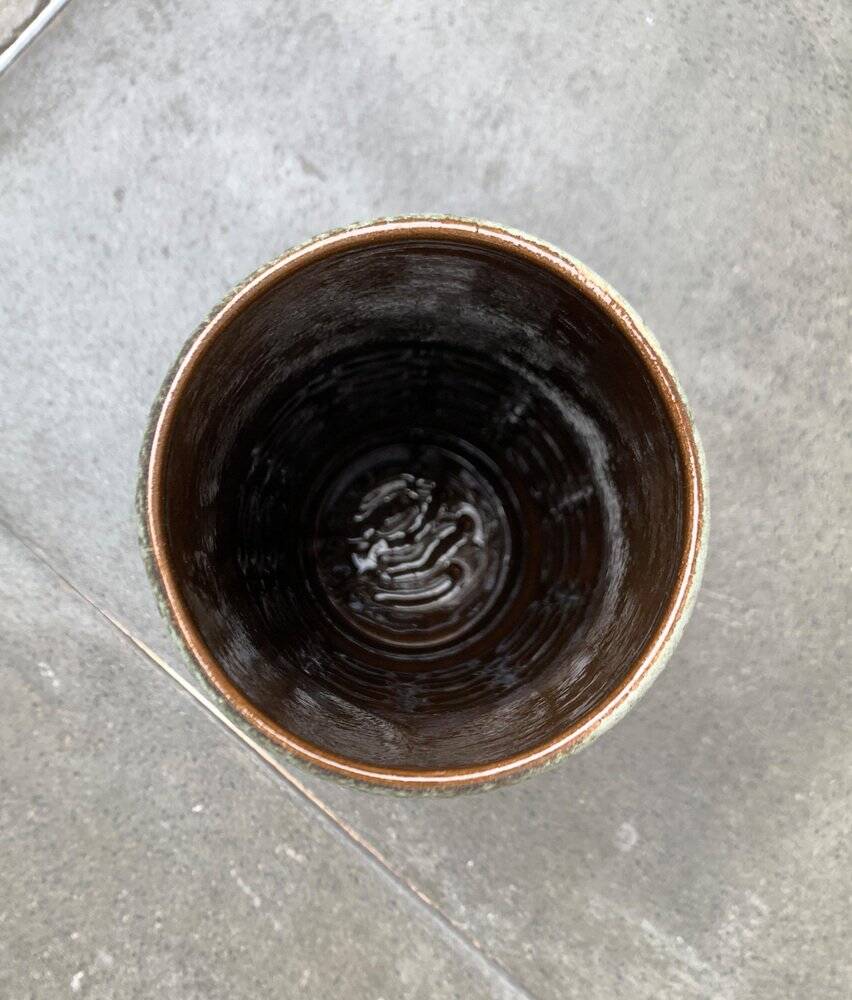 Mid-Century West German Pottery WGP Floor Vase from Scheurich, 1960s