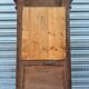 Antique hall coat rack – mirror, hooks & umbrella stand
