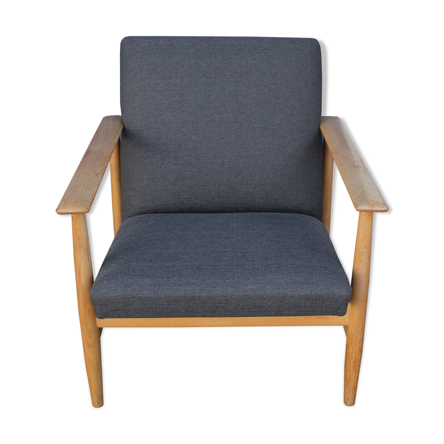 1960s Armchair Wilhelm Knoll in oak wood