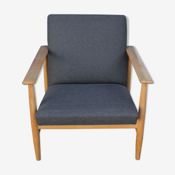 1960s Armchair Wilhelm Knoll in oak wood