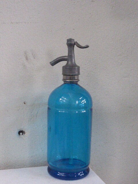 Siphon Cap pewter glass