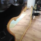 Old gilded wood mirror  123x79cm