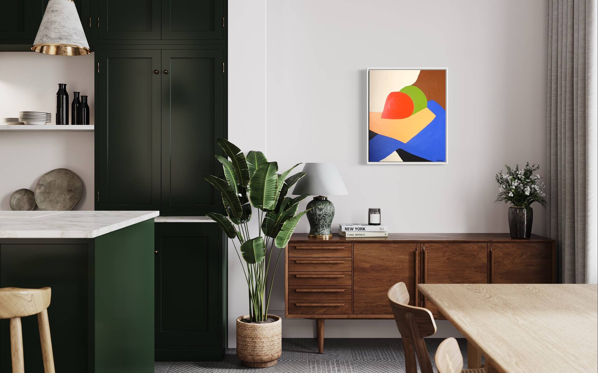 Canvas painting "In Your Arms" by Bodasca