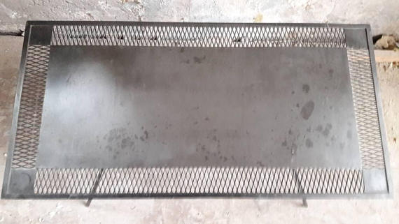 Metal coffee table