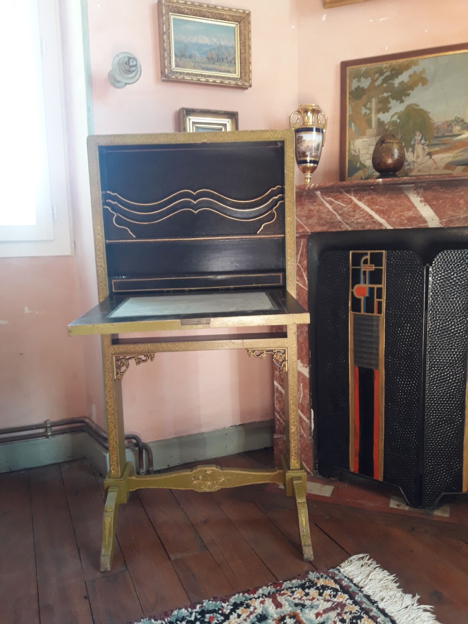 Japanese-style secretary - 19th century