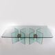 Peter Ghyczy Glass coffee table model T15