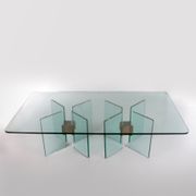 Peter Ghyczy Glass coffee table model T15
