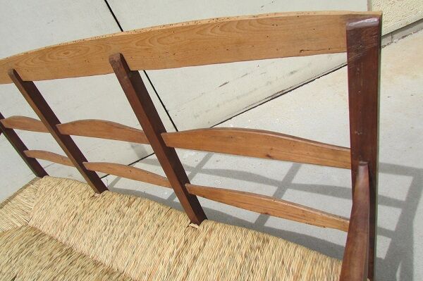 Radassier or mulched Provençal seat