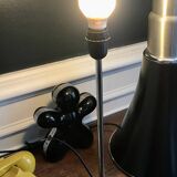 Chrome-plated steel lamp base