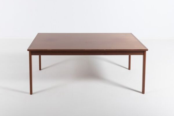 Ole Wanscher mahogany coffee table for Poul Jeppesen Møbelfabrik