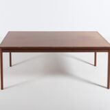 Ole Wanscher mahogany coffee table for Poul Jeppesen Møbelfabrik