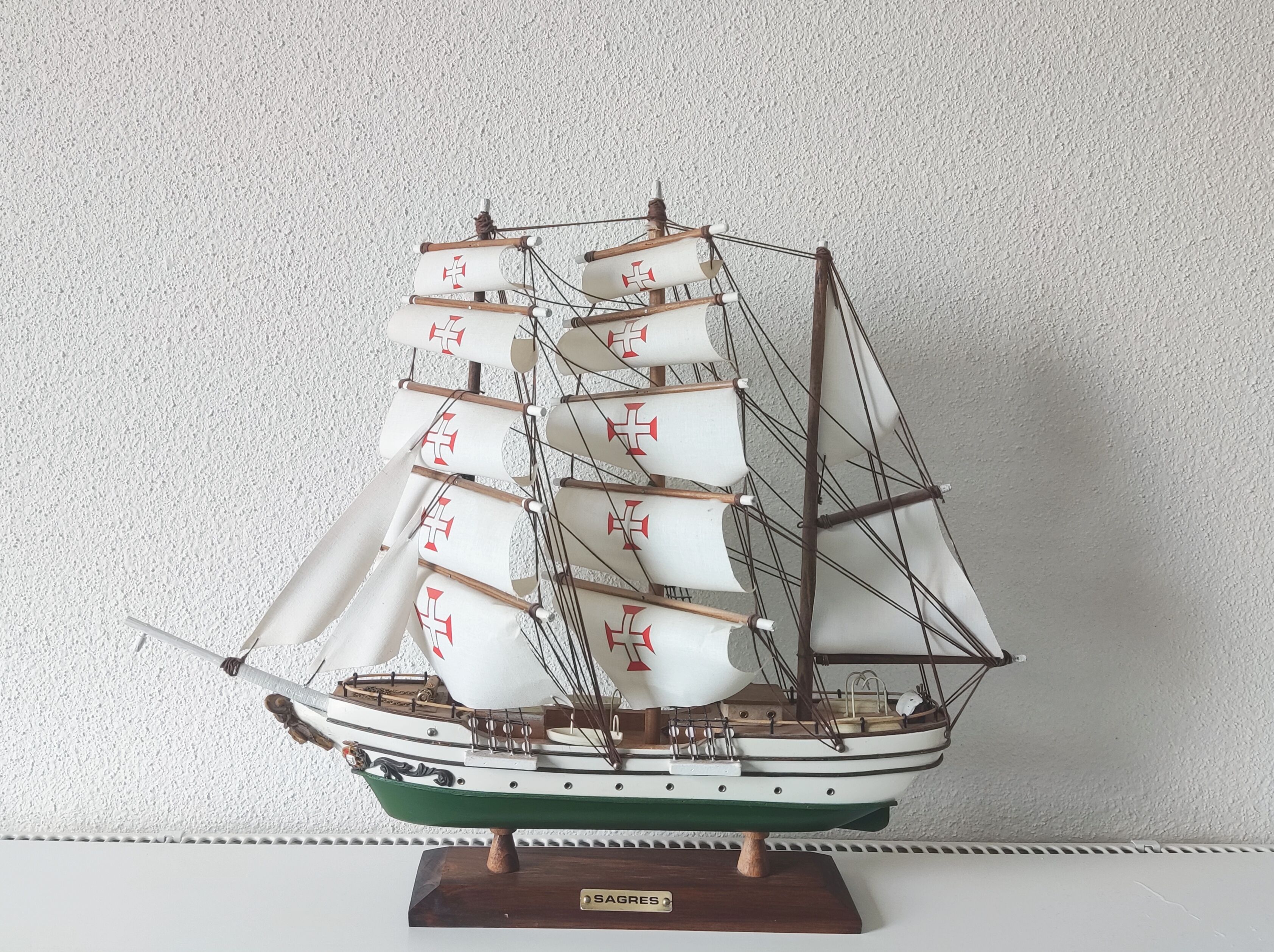Model boat Sagres