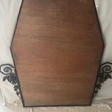 Art Deco Wrought Iron Mirror A Deco Grape Beveled Mirror 1930s