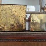 Duo of boxes Bouillon Kub metal 1950