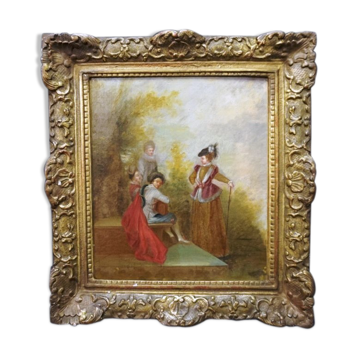 Painting "The Gallant Scene"