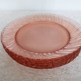 6 rosaline dessert plates