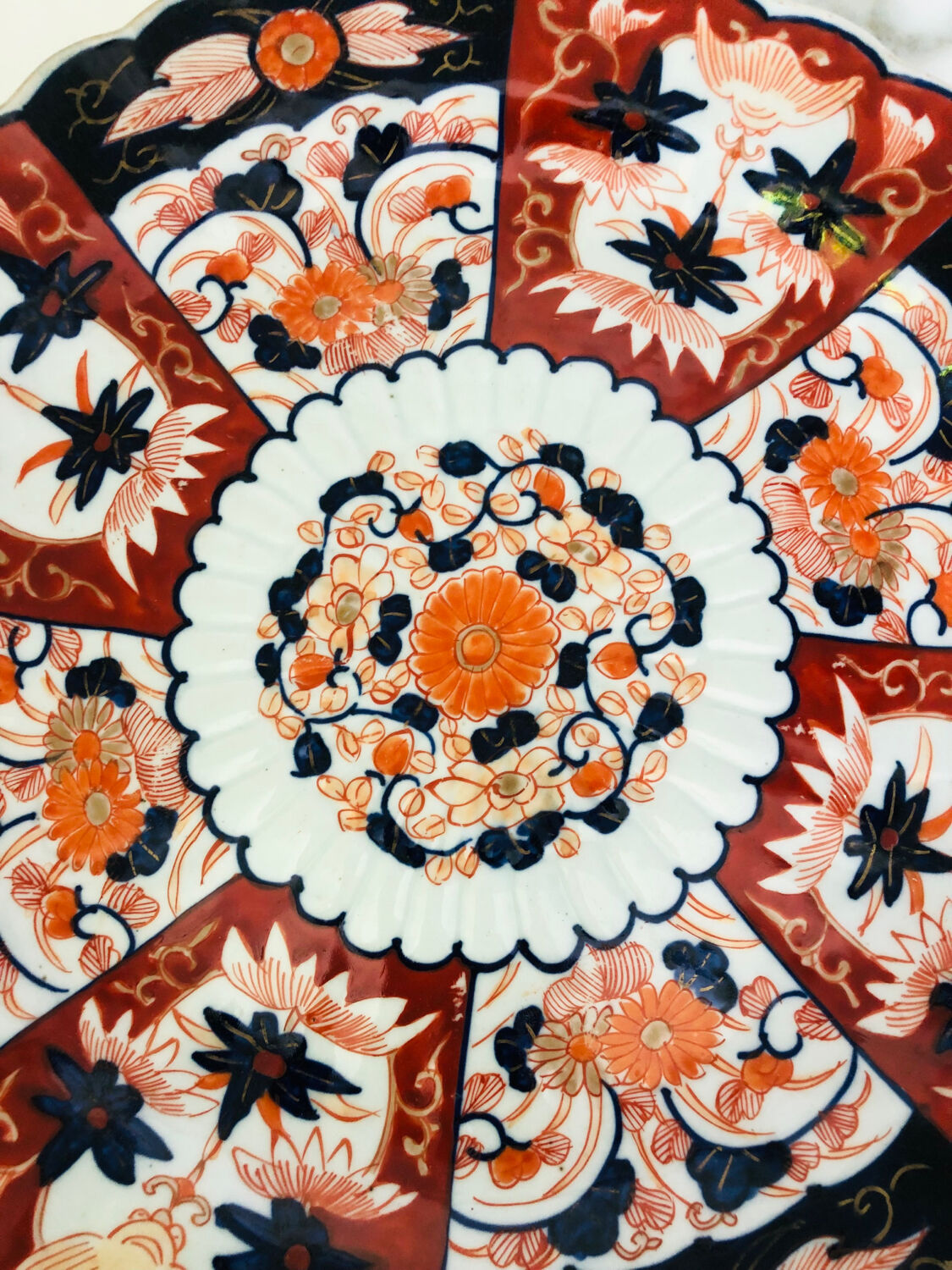 Dish Imari XIXth Japan