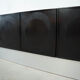 Buffet brutaliste noir par Musterring