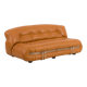 Canapé Soriana d'Afra et Tobia Scarpa pour Cassina, en aniline entièrement naturelle