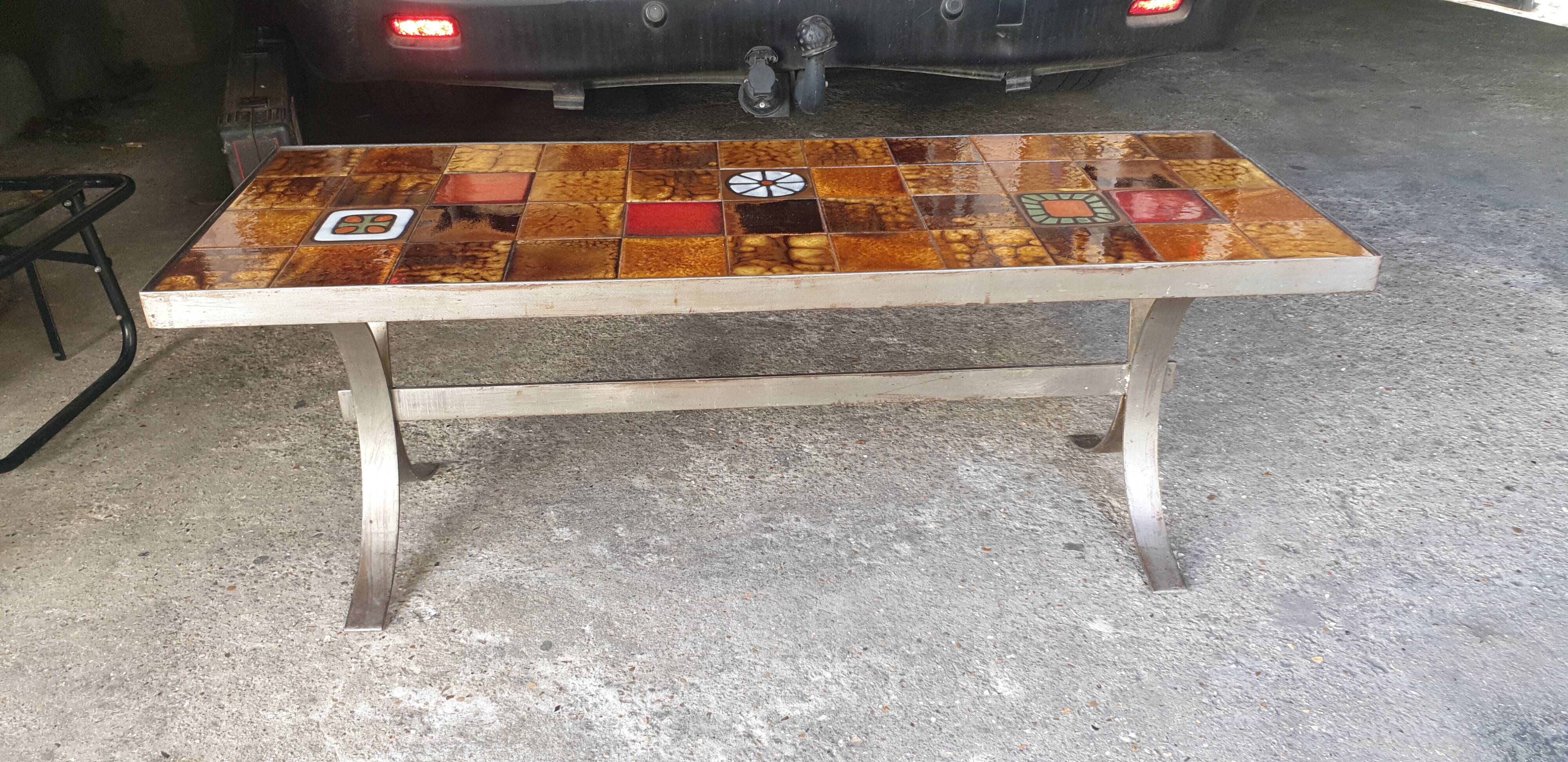 Table basse seventies