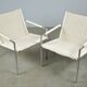SPECTRUM / Vintage rattan armchairs sz01 / Martin Visser / Netherlands 1980s