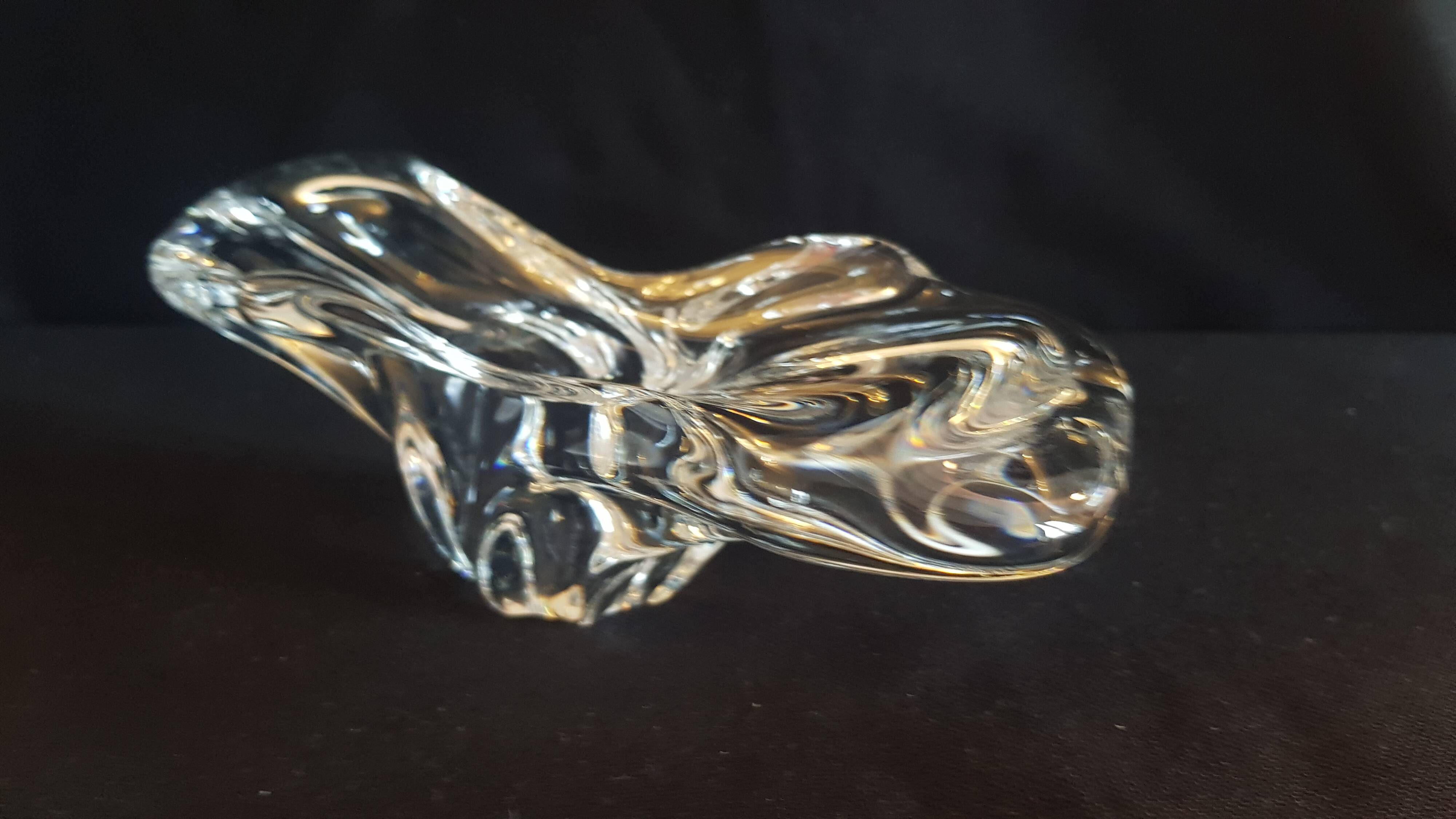 Baccarat crystal ashtray catchall Model Avila