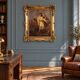 Italian painting signed by Focosi and dated 1852, *Moses Breaking the Table