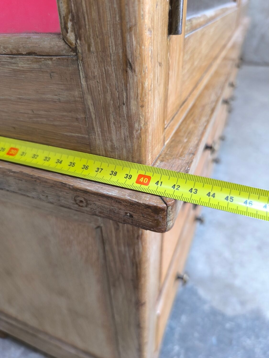 1950s trade furniture display case