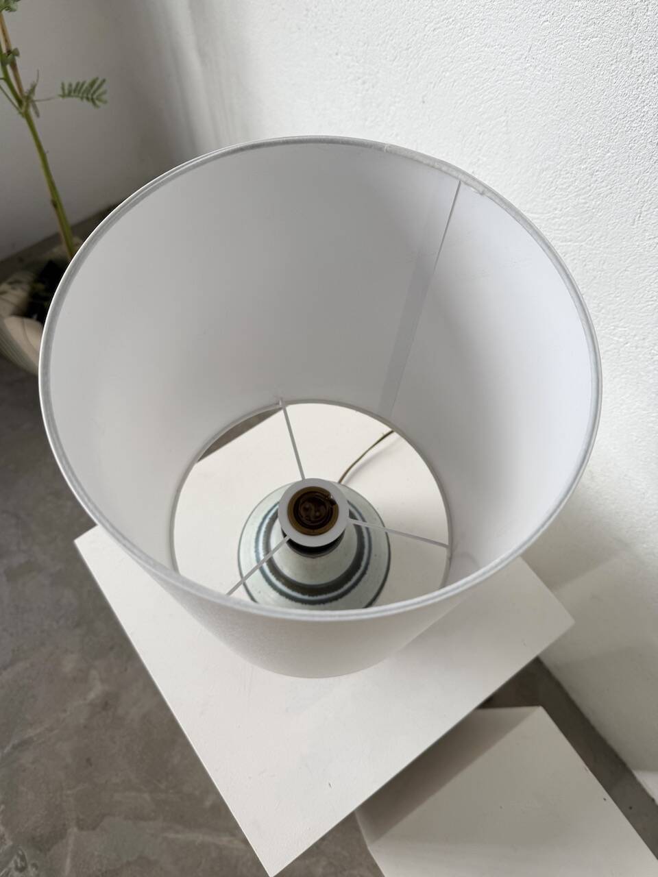 Vallauris ceramic table lamp from the 60s