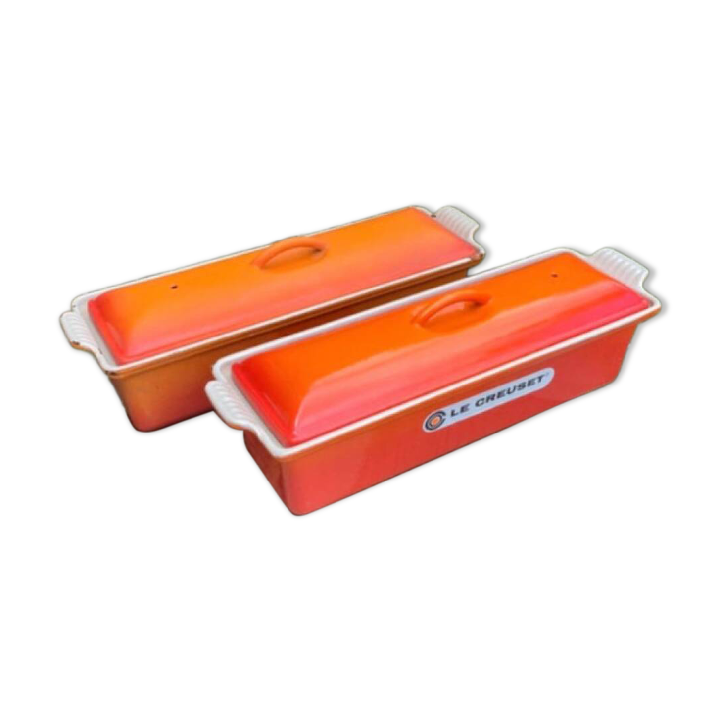 Terrines / moules à cake Le Creuset couleur volcanique