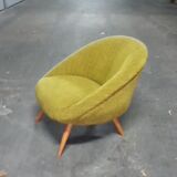 Fauteuil œuf  EGG années 50 style Jean Royere