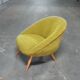 Chair egg EGG 50s style Jean Royère