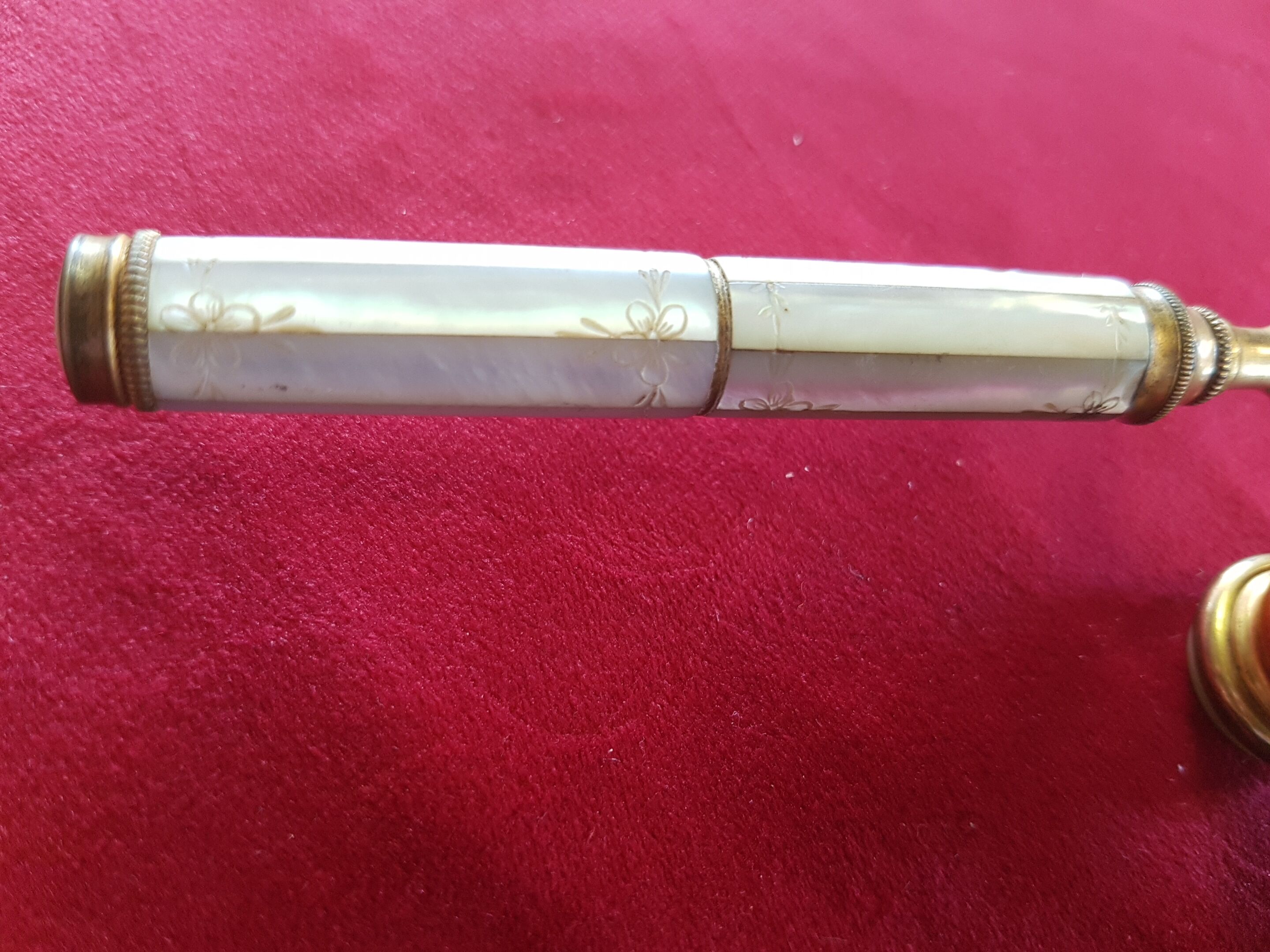 Theatre twins with handle, Napoléon III era