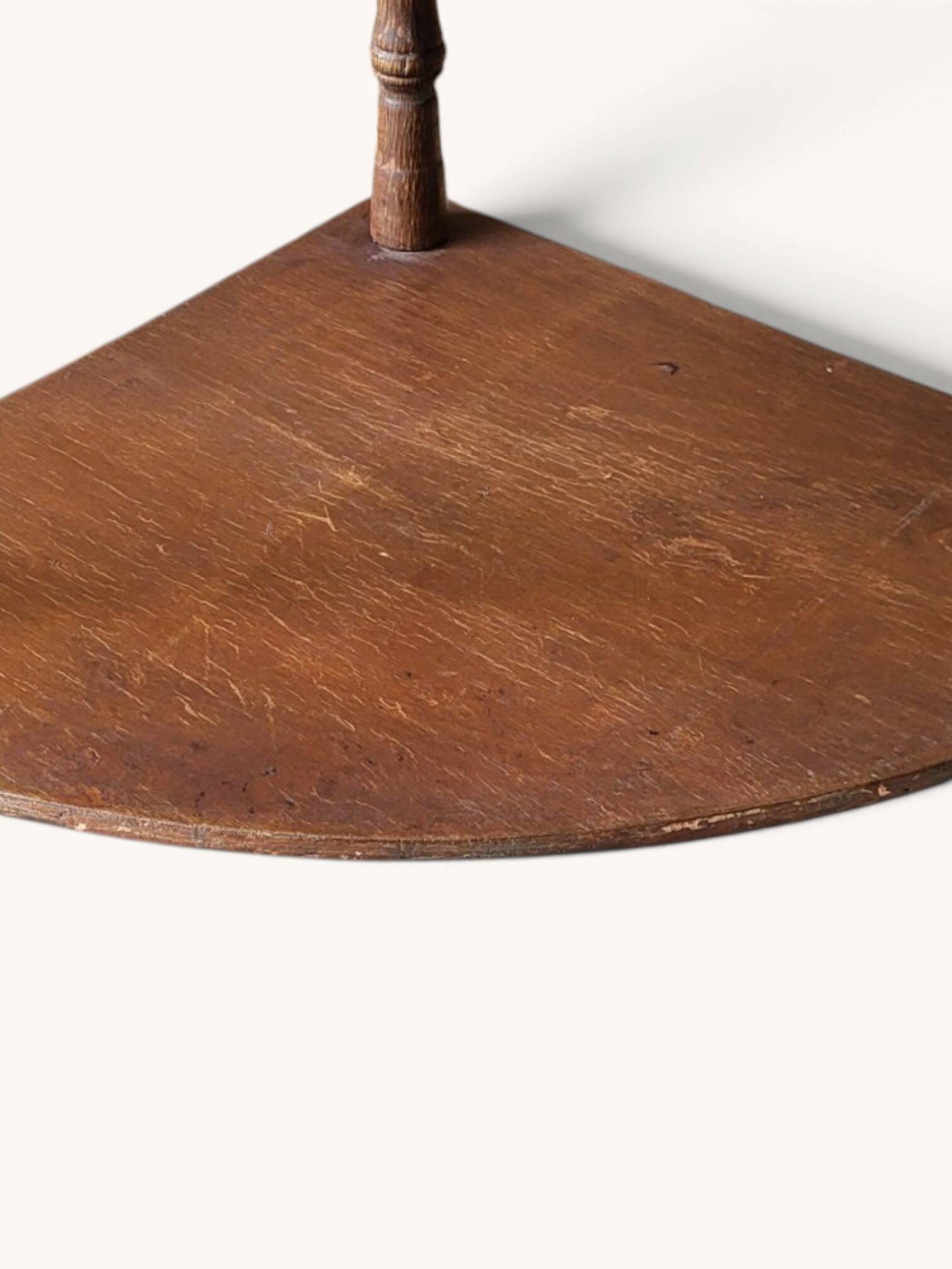 Mahogany corner shelf