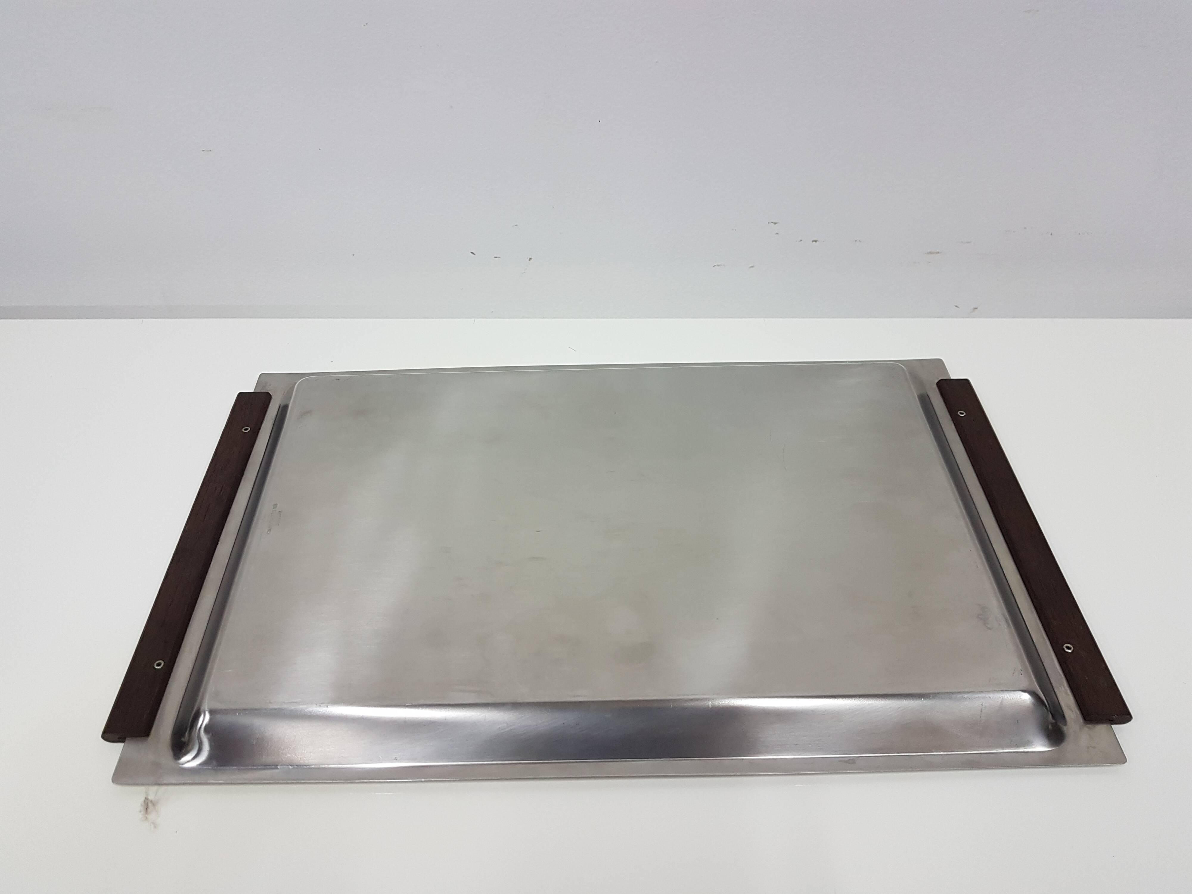 Vintage set of three trays, Denmark, 1960s.