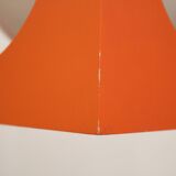 Orange Poker Dice Pendant Lamp - 1970s Space Age Lighting