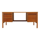 Ash desk, Norwegian design, 1970s, production: Norway
