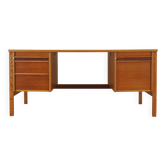 Ash desk, Norwegian design, 1970s, production: Norway
