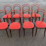 Set of 8 castelbajac chairs