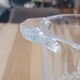 Seau à champagne en verre ciselé