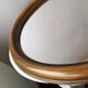 Vintage oval mirror from the 70s 37x47cm