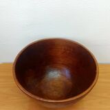 Large vintage teak bowl